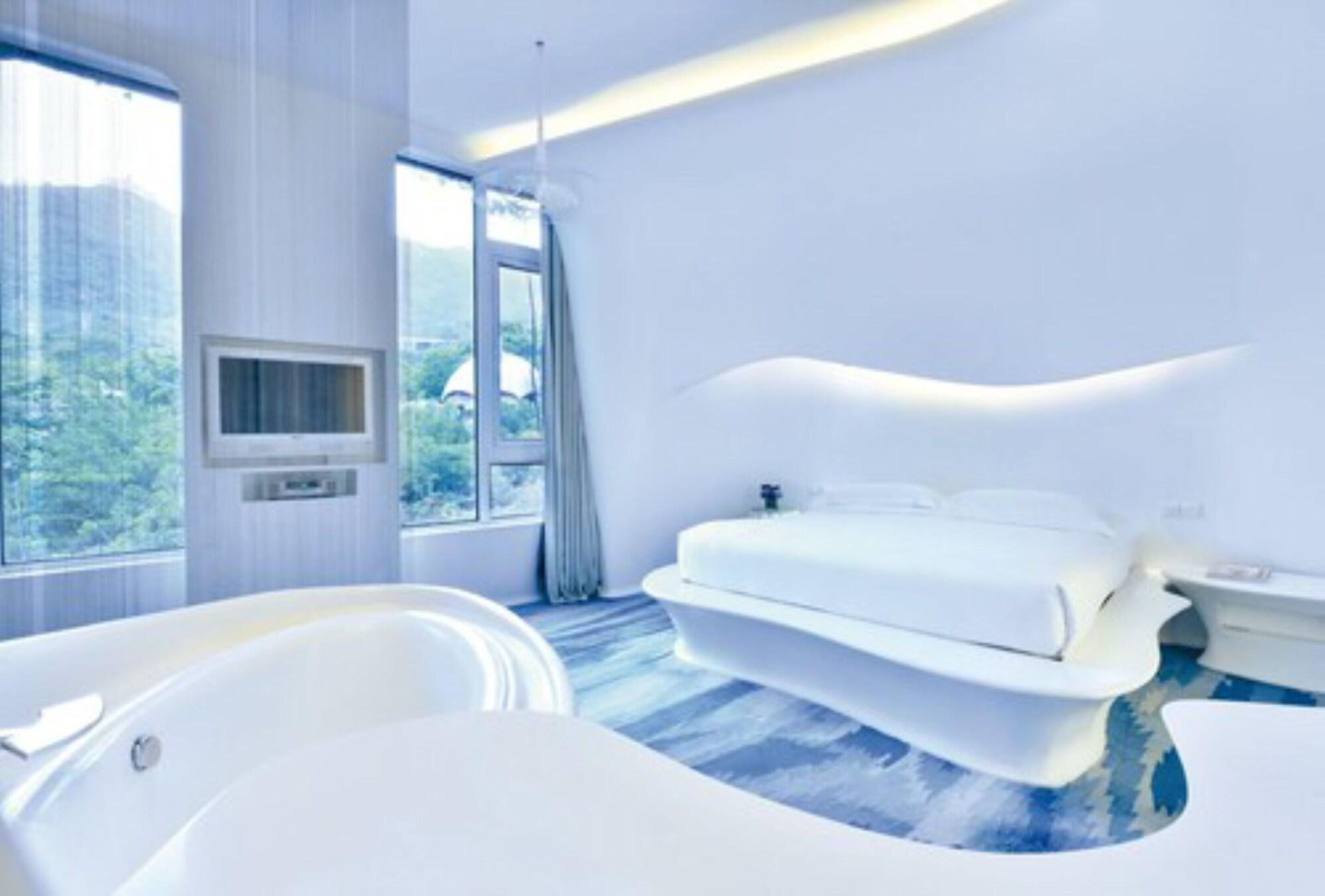 Otique Aqua Hotel Shenzhen Exterior foto